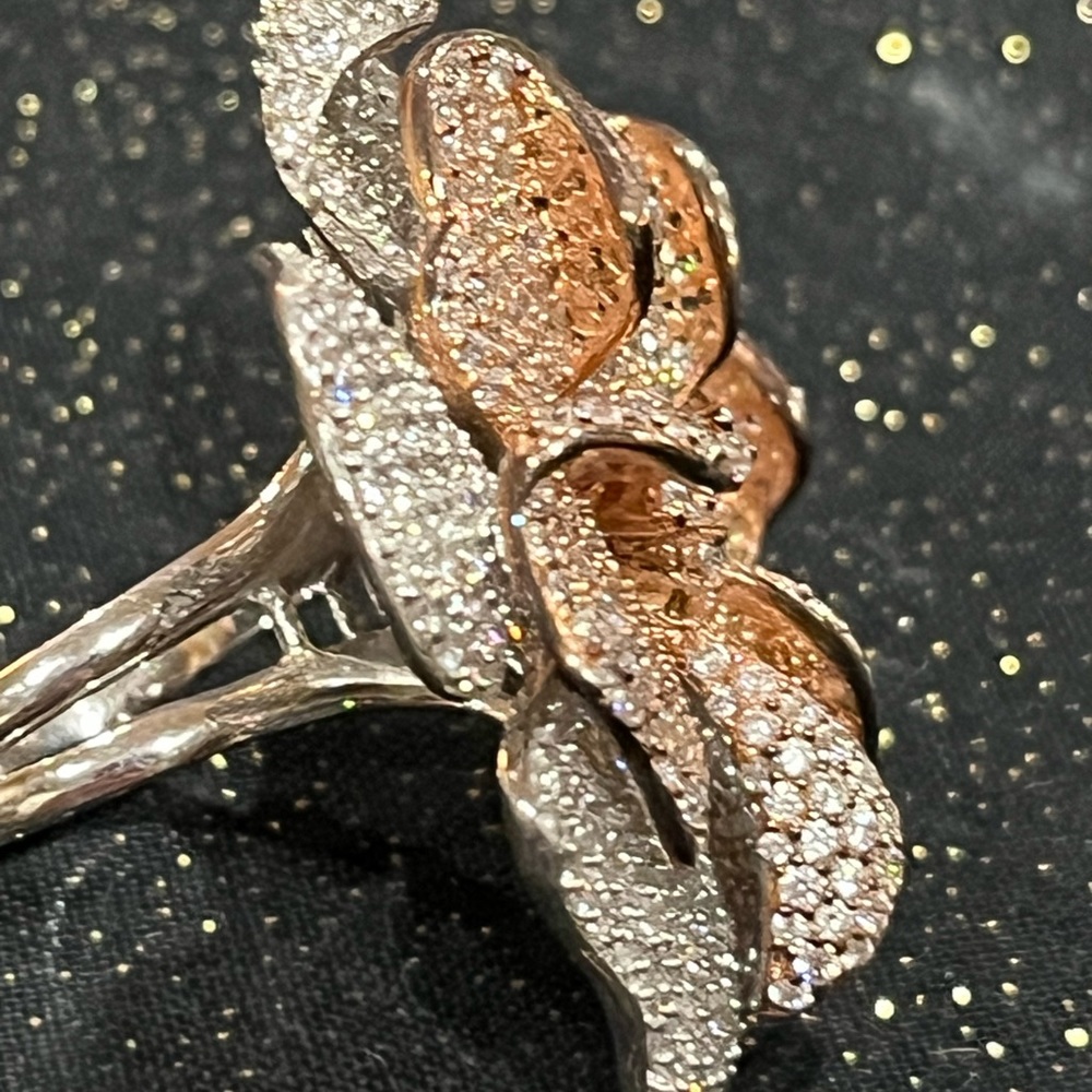 Custom Made 925 Swarovski Ring - image 7